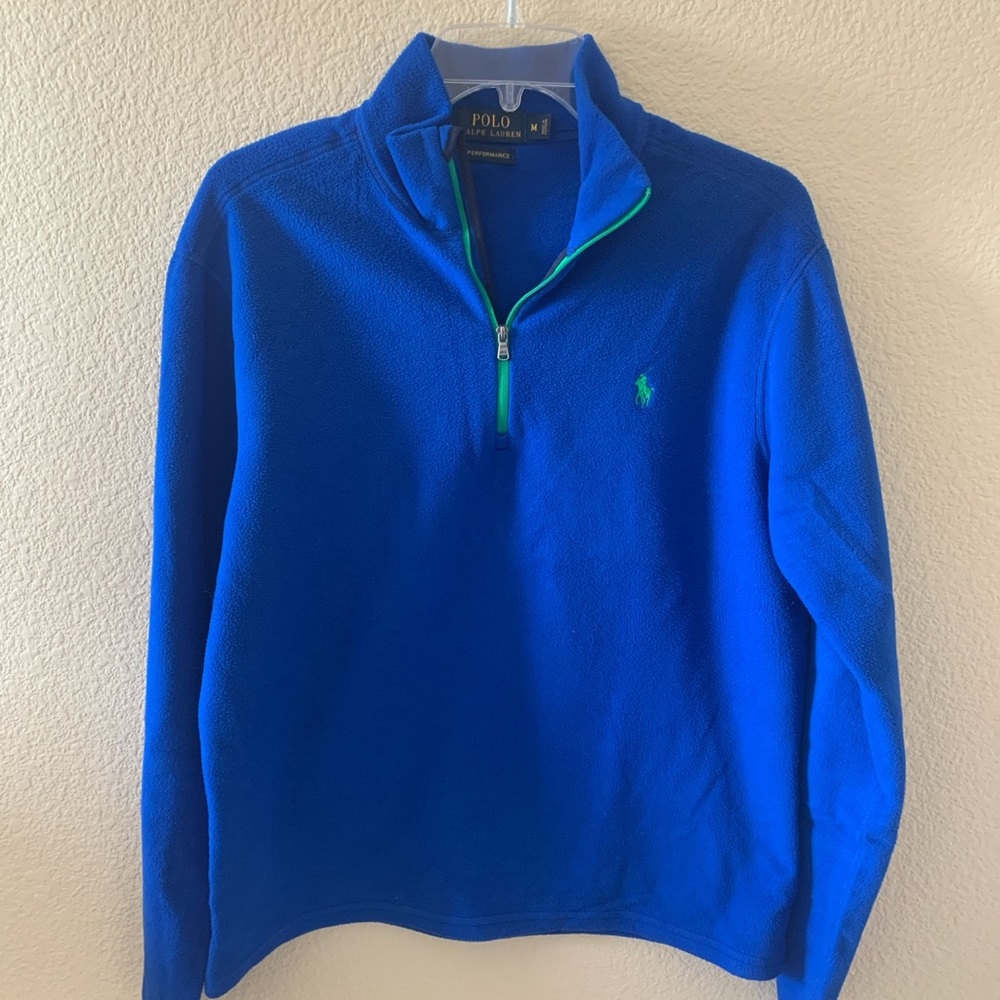 POLO Ralph Lauren Blue Fleece Sweater